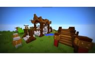 This pleasing design can be right at home in any themed towns (Image via YouTube/Minecraft Hammer)